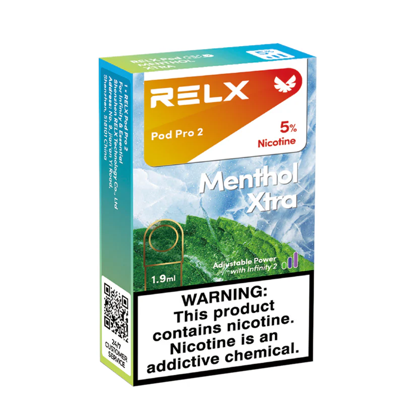 RELX 六代煙彈｜悅刻 Infinity 2 原裝煙彈現貨｜通用 4/5/6 代主機 | 勁爽薄荷
